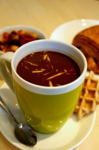 hot almond chocolate