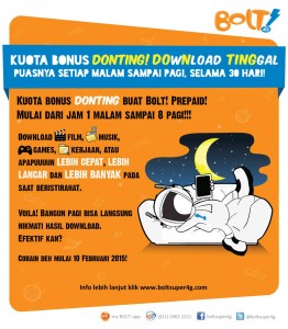 Bolt Paket Baru Donting