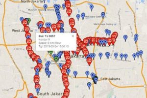 Posisi Real Time Transjakarta
