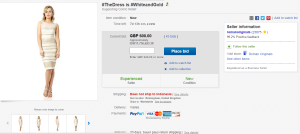 #TheDress Ebay