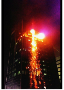kebakaran wisma kosgoro - thamrin
