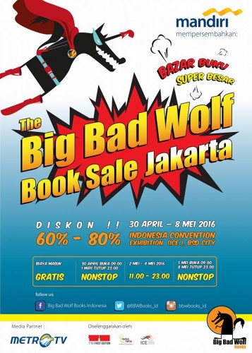 Big Bad Wolf Book Sale 2016 ICE BSD City