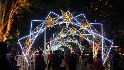 Christmas Decoration at Tribeca Park