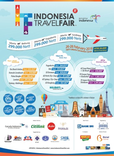 Indonesia Travel Fair 2016