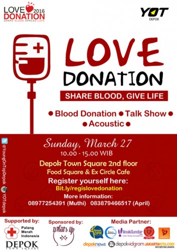 Poster Umum Love Donation