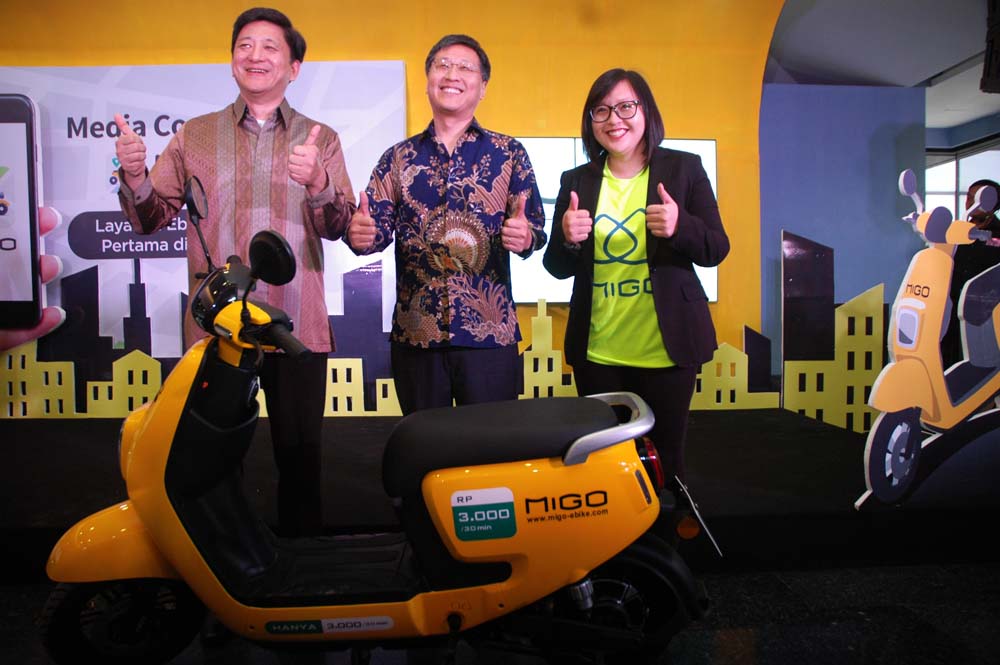 Layanan Sewa  Sepeda Listrik  Berbasis Aplikasi  Migo  Ebike 